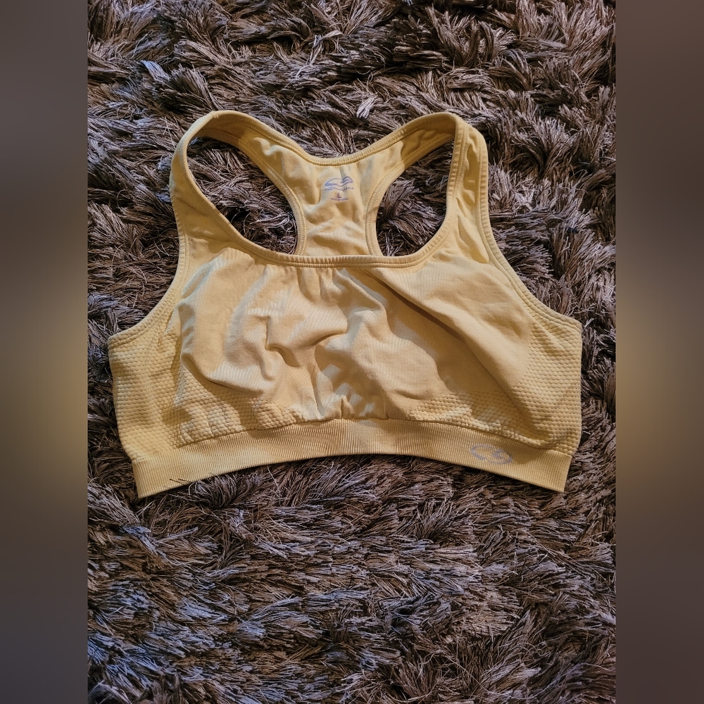 Champion C9 Yellow Sports Bra